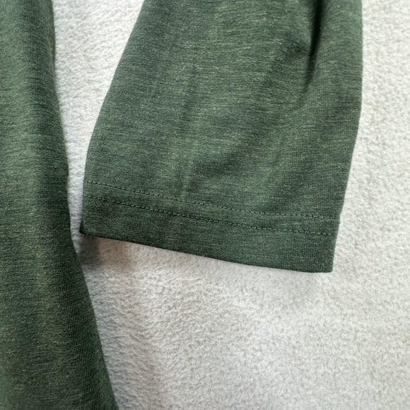 Duluth Dry And Mighty Hoodie Tunic Womens Large Green Wool Lightweight Outdoor - Picture 4 of 11